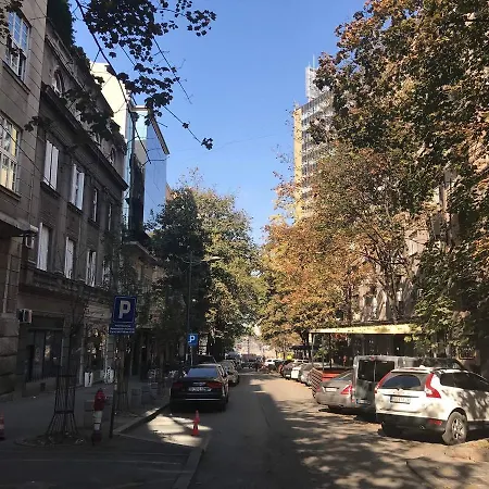 St. Sava Slavija Apartment Belgrad Exteriör bild