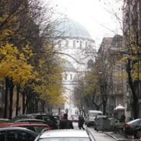 St. Sava Slavija Apartment Belgrad Exteriör bild
